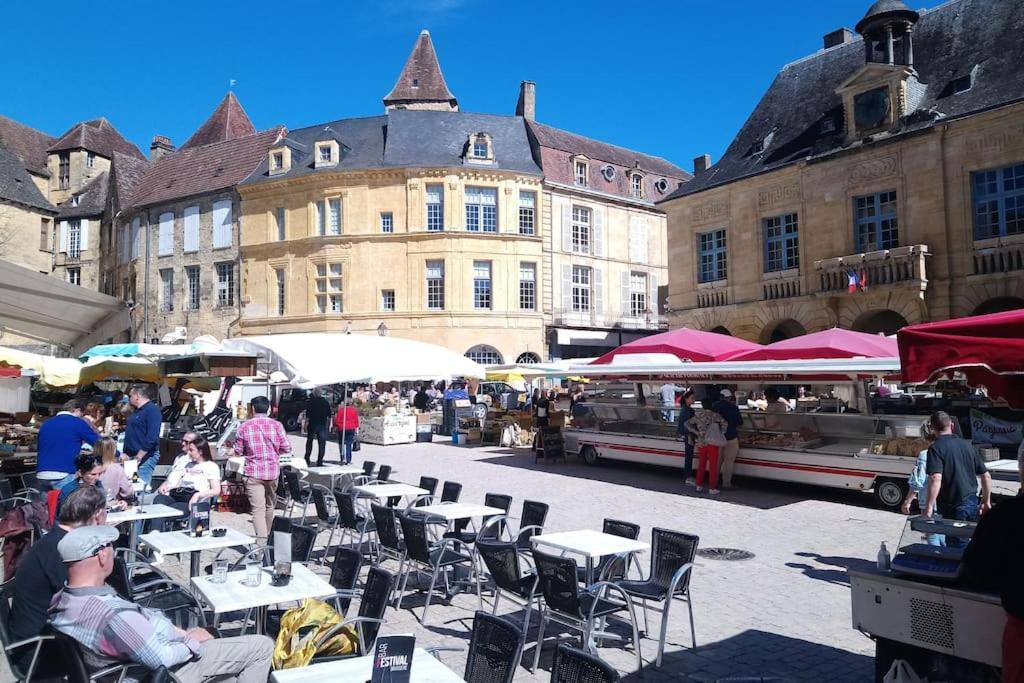 Cite Medievale, Charme & Calme, Bien Place Sarlat-la-Canéda Exteriör bild